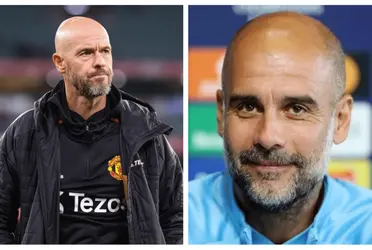 Pep Guardiola laughs at Manchester United and see no threat in the team for the Premier League title.