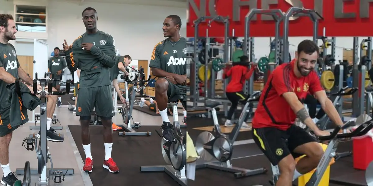 Physical conditioning at Manchester United.
