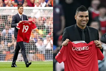 Raphael Varane is confident that after last night's atmosphere inside Old Trafford, Casemiro has fallen in love with the club