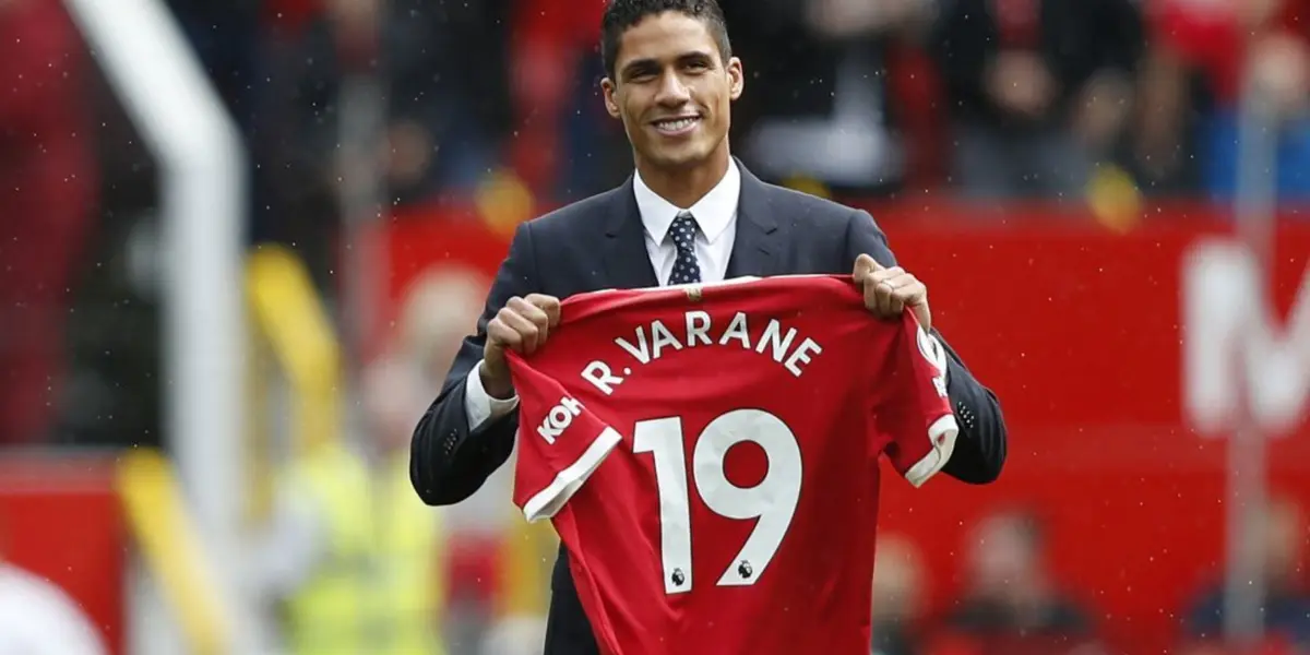 Raphael Varane reveals why he chose the number 19 shirt at Manchester United