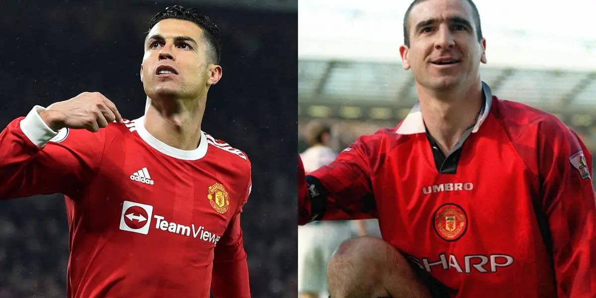 Ronaldo and Cantona.