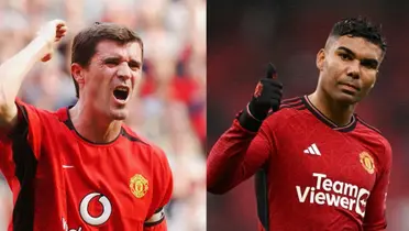 Roy Keane and Casemiro.