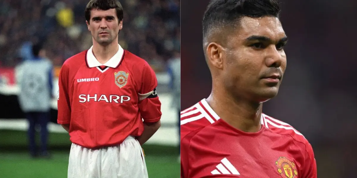 Roy Keane and Casemiro.