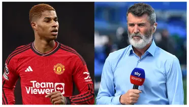 Roy Keane and Marcus Rashford
