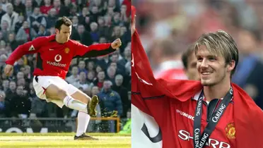 Ryan Giggs and David Beckham.