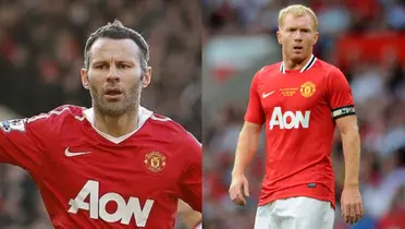 Ryan Giggs and Paul Scholes.