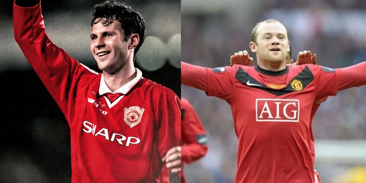 Ryan Giggs and Wayne Rooney.