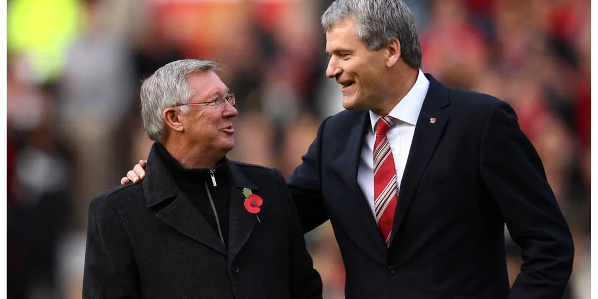Sir Alex Feguson and David Gill