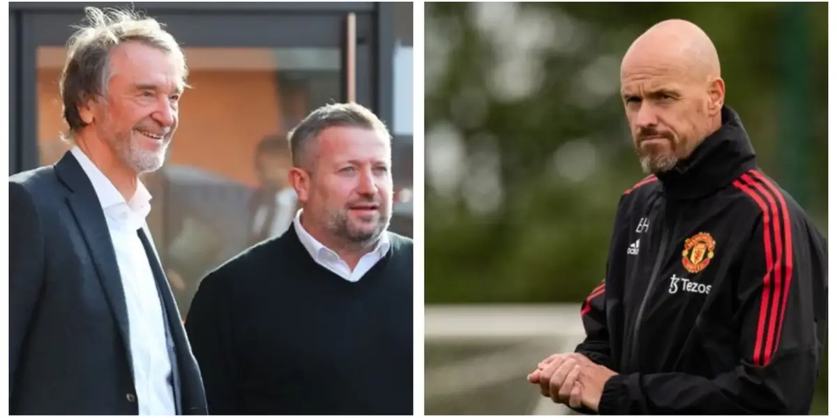 Sir Jim Ratcliffe and Erik ten Hag