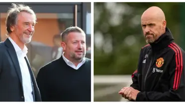 Sir Jim Ratcliffe and Erik ten Hag