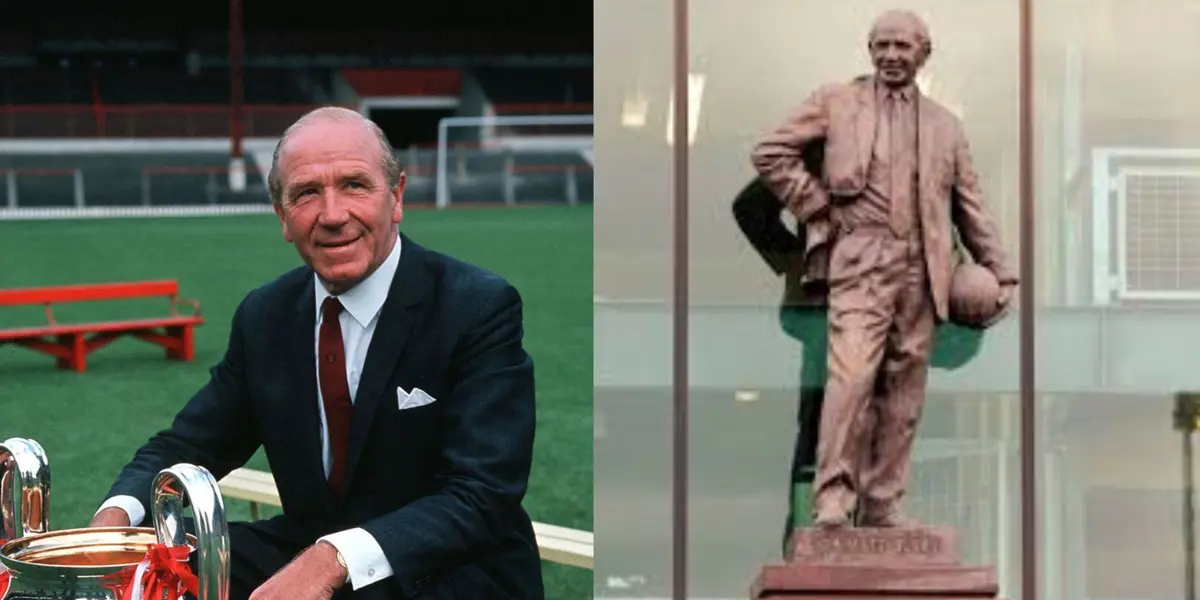 Sir Matt Busby.