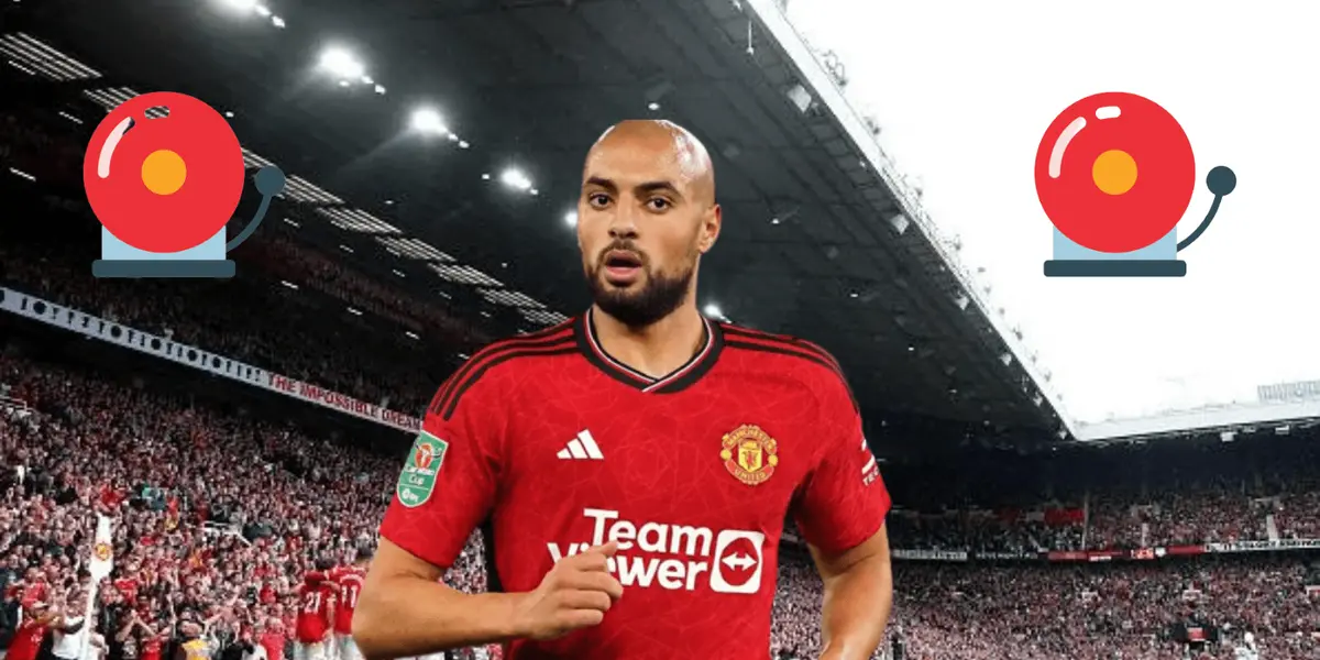 Sofyan Amrabat might need to leave the Manchester United trainings once again.