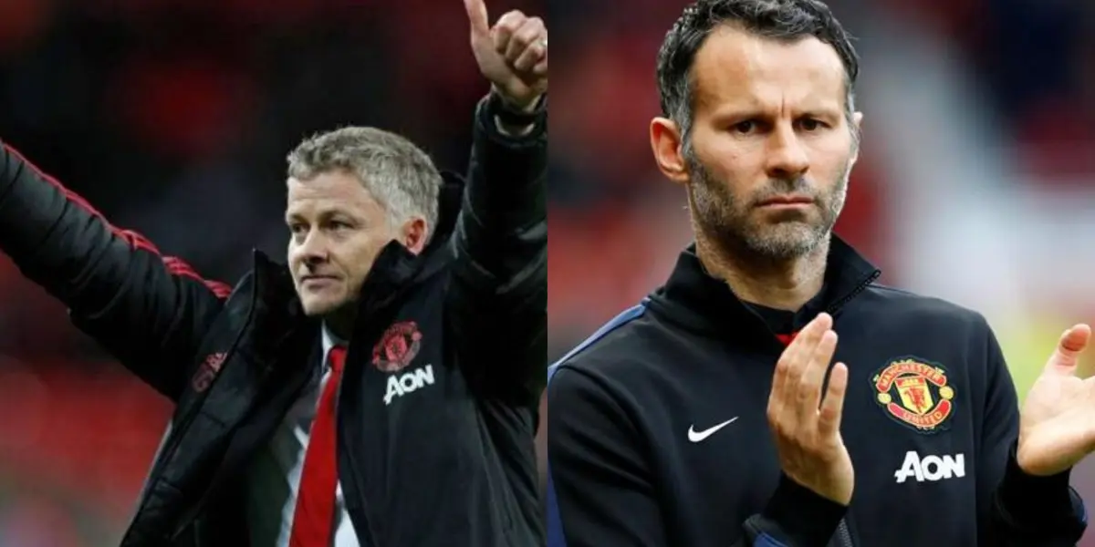 Solskjær and Giggs.