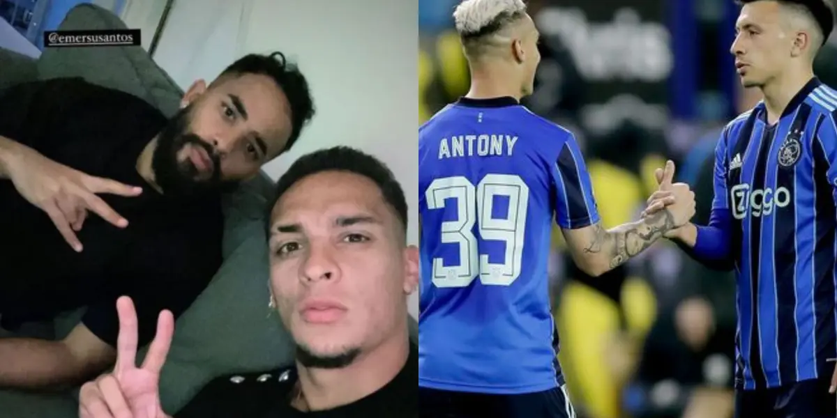 Antony’s latest wink to Manchester United on his Instagram account