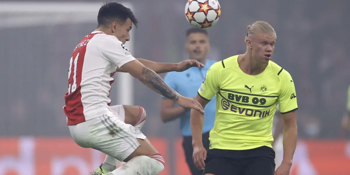 The Argentine player has already faced Man City's Norwegian striker Erling Haaland.