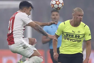 The Argentine player has already faced Man City's Norwegian striker Erling Haaland.