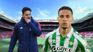 The Brazilian now shines at Real Betis and doesn't want to return to Manchester.
