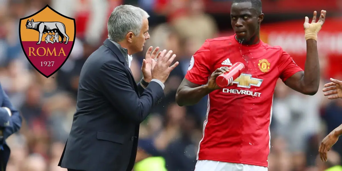 Eric Bailly doesn't want to play again under José Mourinho, he rejects AS Roma