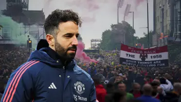 The fans marched to Old Trafford asking for the departure of the Glazers.