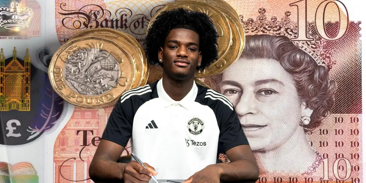 The footballer has joined from Arsenal and will be straight into Manchester's first team despite his young age.