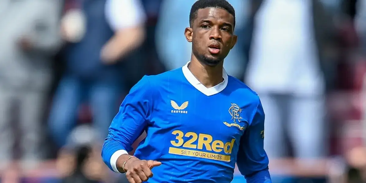 The footballer was on loan at Rangers during the 2021-22 season.