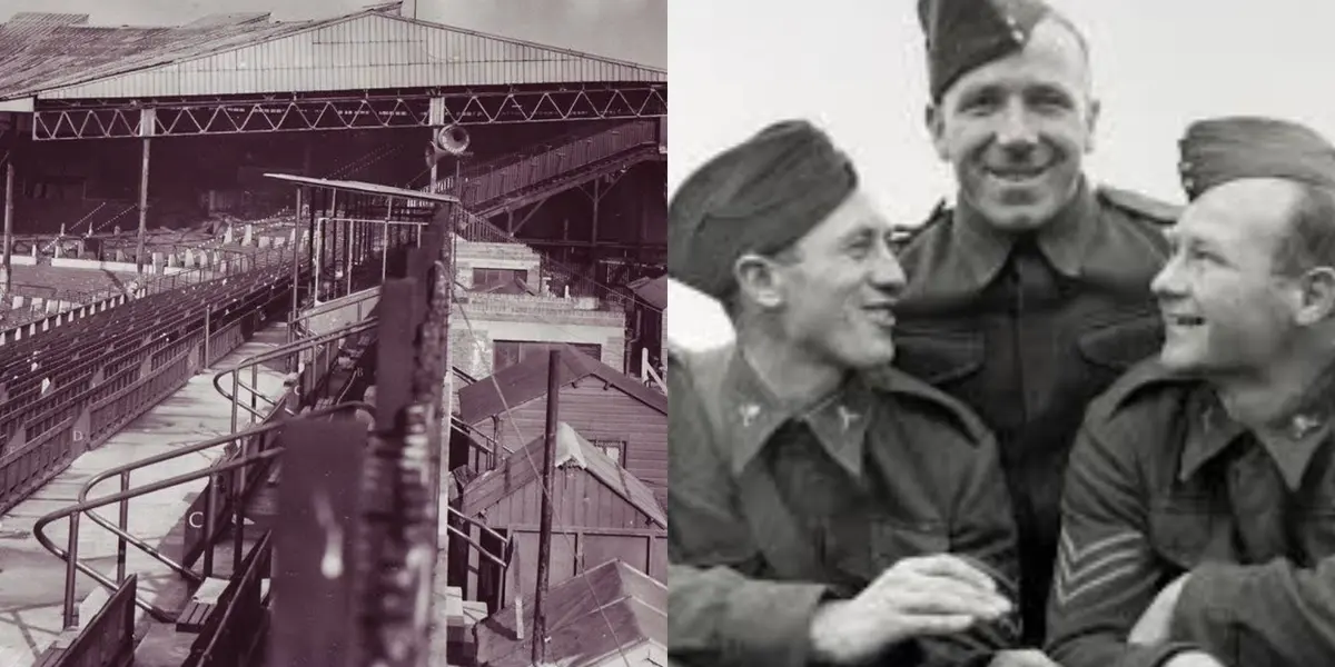 The impact of World War II on Manchester United.