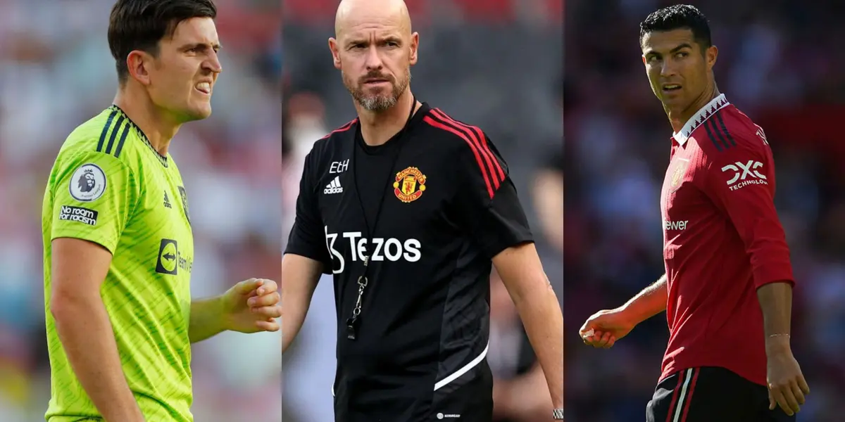 Erik ten Hag explains why he benched Cristiano Ronaldo and Harry Maguire
