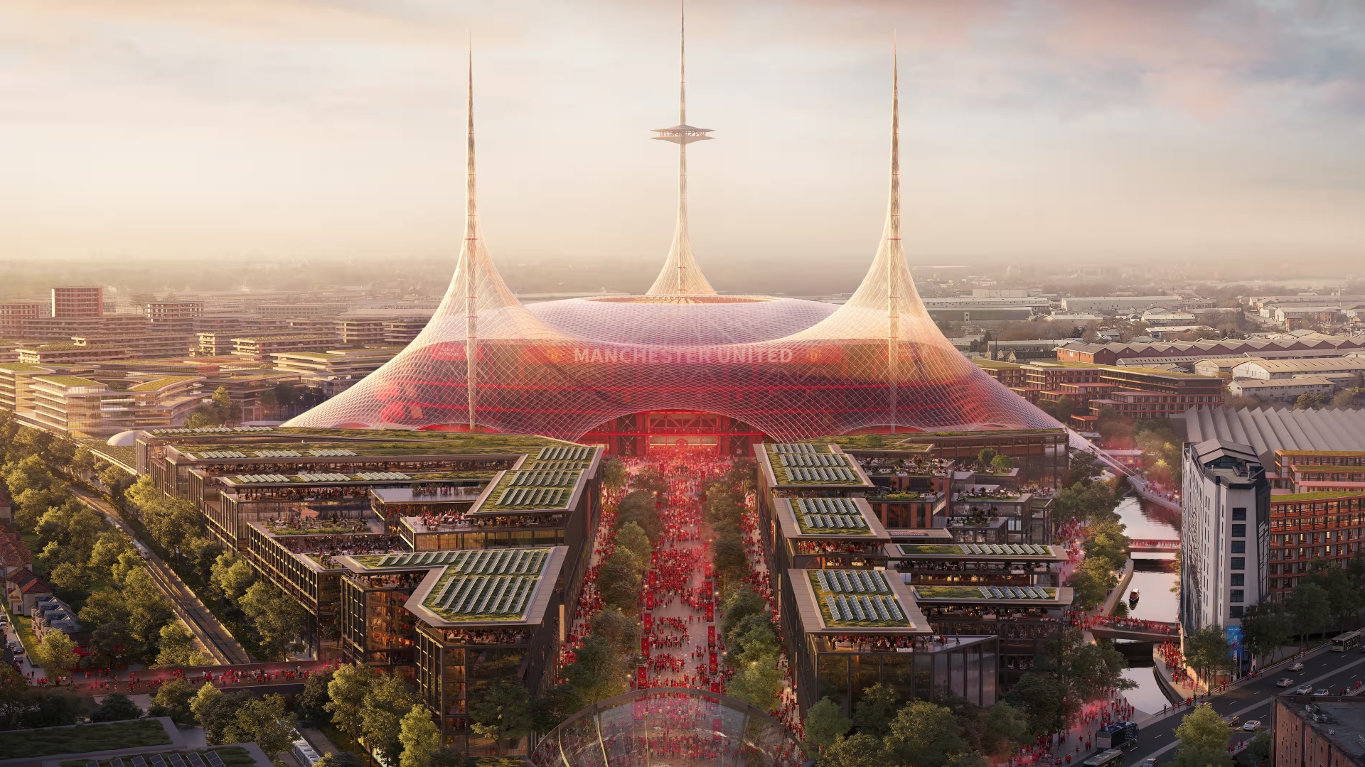 The new stadium will have a capacity for more than 100,000 fans.