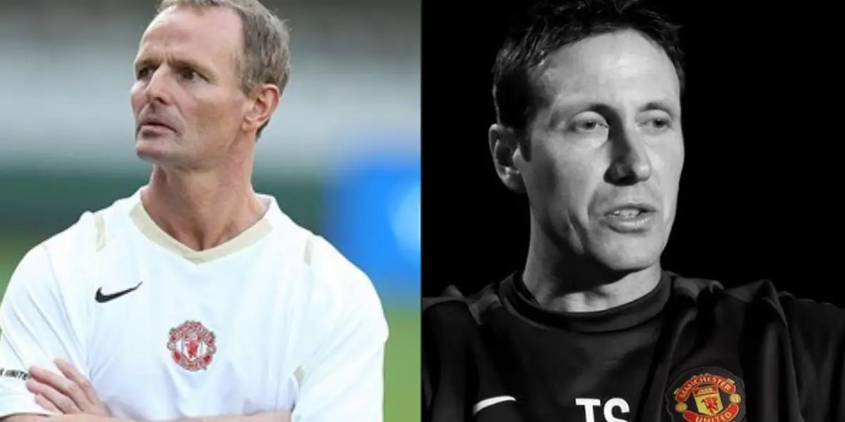 The physical trainers at Old Trafford.