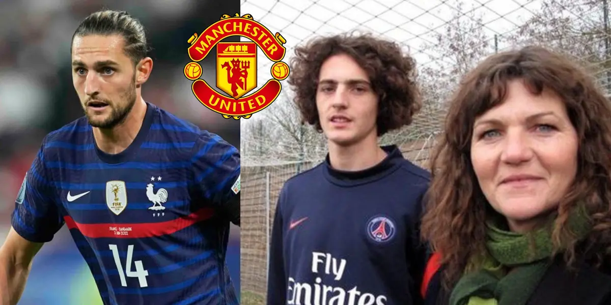 Adrien Rabiot is debating whether or not to sign with Manchester United