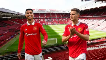 The pre-match ritual that Dalot and Cristiano Ronaldo used to perform together while at Manchester United