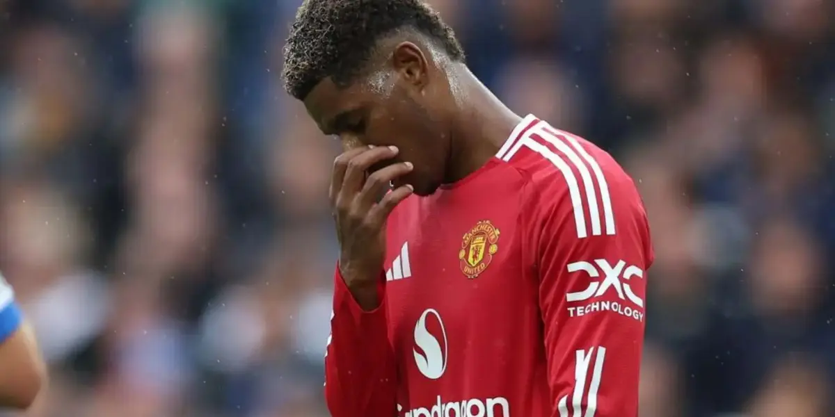 The striker was not called up by Amorim but was still spotted at Old Trafford.