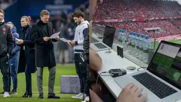 The video analyst in modern football.