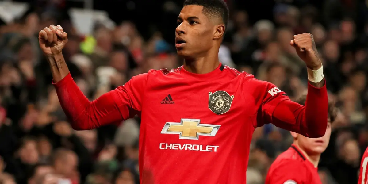 Marcus Rashford asks the fans to get behind the team ahead of the Liverpool game
