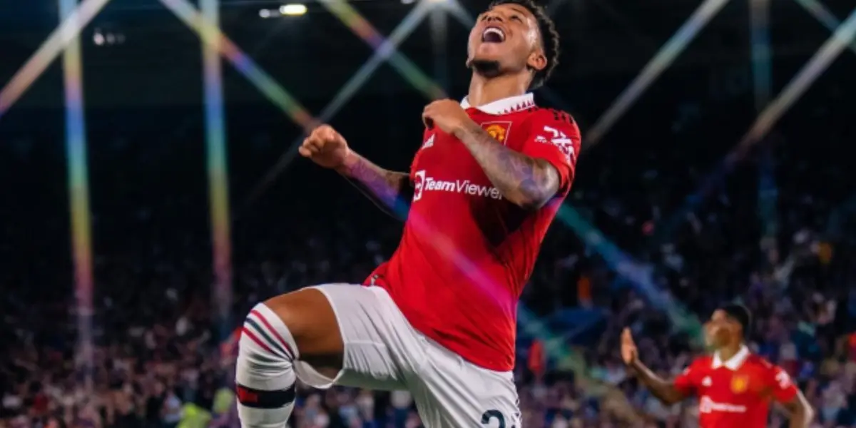 Jadon Sancho wants to keep scoring goals this season with Manchester United
