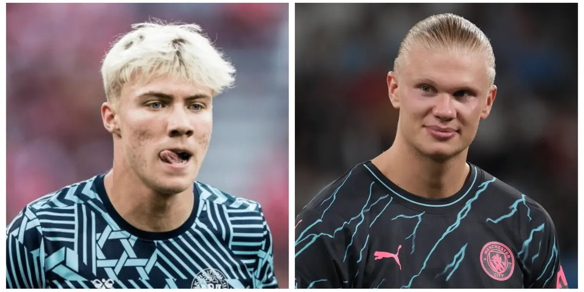 There are some reasons to believe that Rasmus Hojlund could be better than Erling Haaland in the next season.