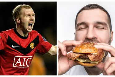 Thought he would be the new Scholes and he failed with United for his love of food