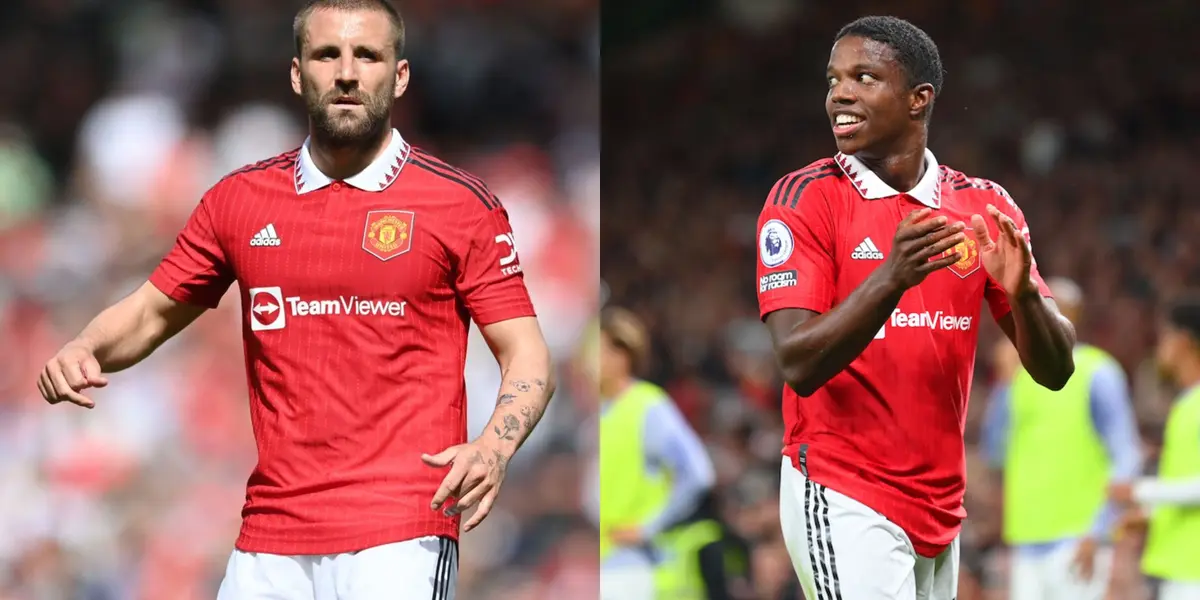 Tyrell Malacia has taken over Luke Shaw's place on the team