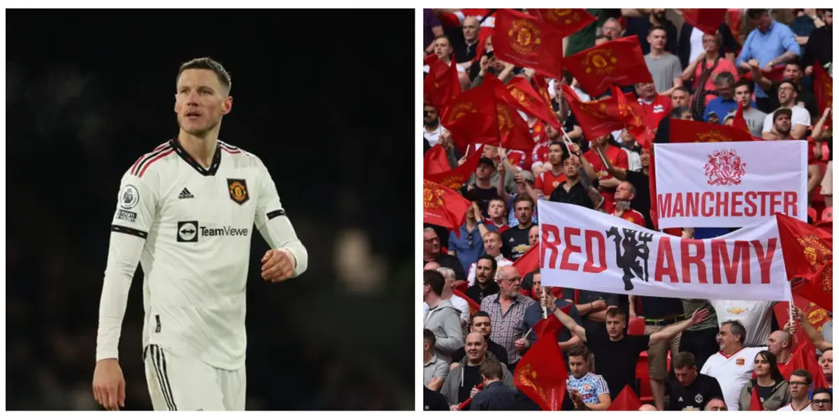 United fans have been criticizing their winter signing, Weghorst and he has reacted this way.