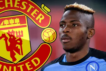 Victor Osimhen takes steps forward to sign for Manchester United