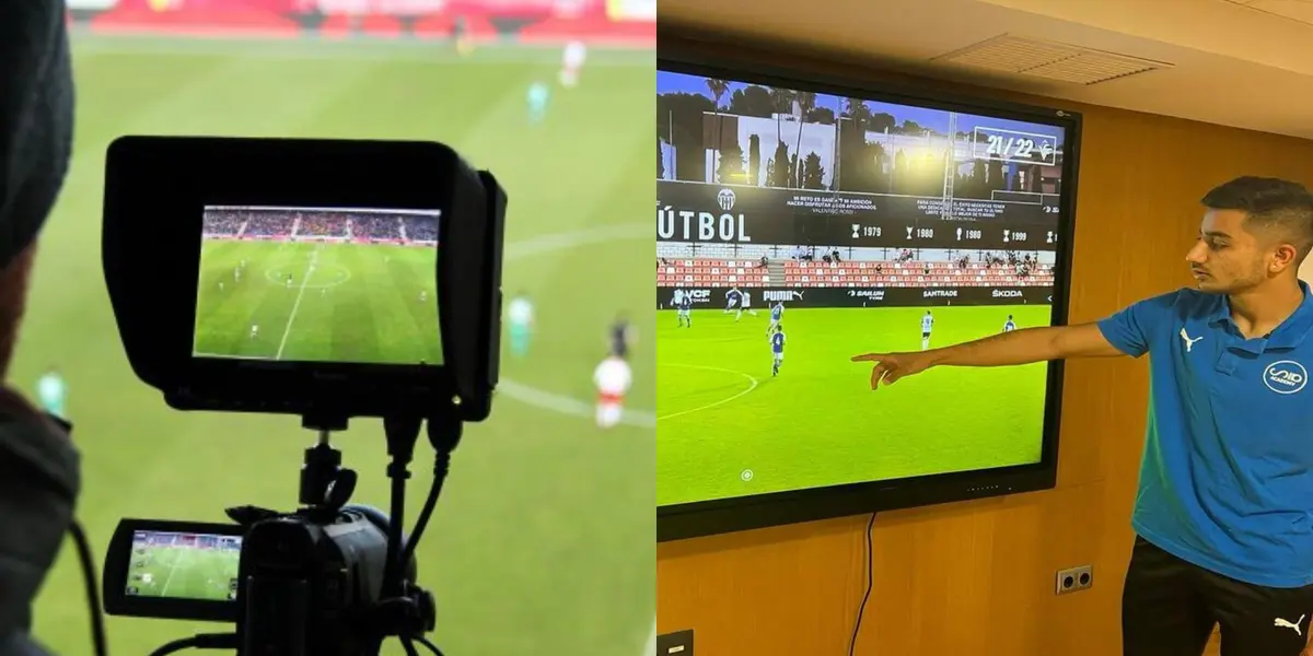 Video analysis in football.
