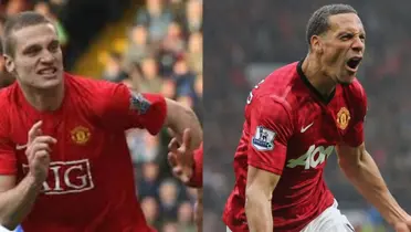 Vidic and Ferdinand.