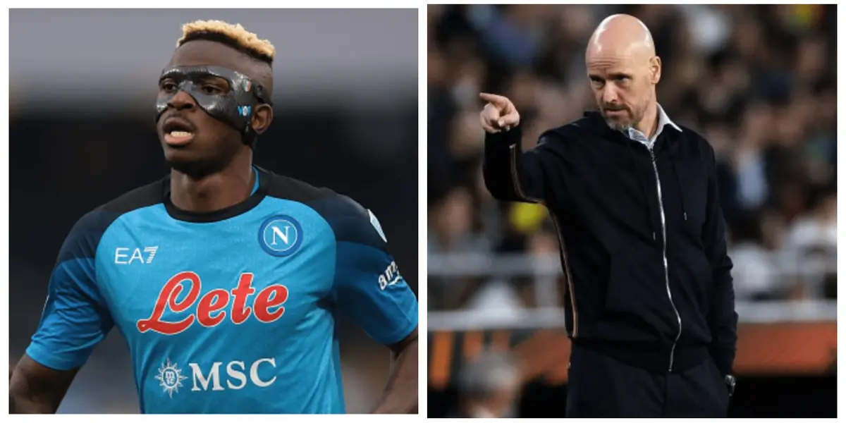 Will the idea of signing Victor Osimhen seems to be off now, this is what Ten Hag said when asked about it.