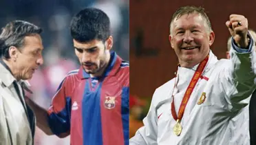 Manchester United and Barcelona.