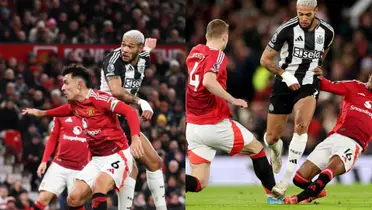 Manchester United and Newcastle United.