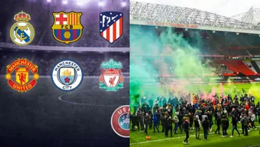 Manchester United and the Super League.