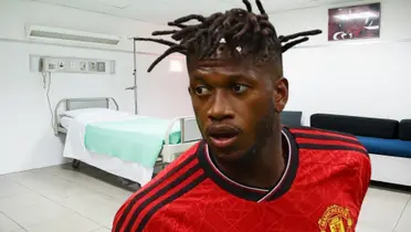 The footballer had to be urgently transferred to a hospital to be operated on immediately.